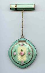 F. M. Co. Enamel Guilloche Tango