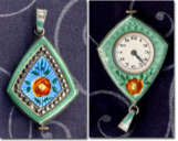 Jeweled Pendant Watch