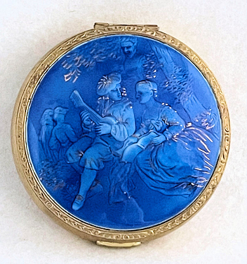 Enamel Guilloche Compact