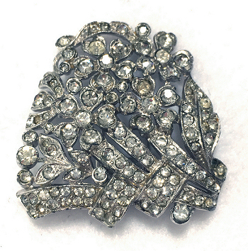 Trifari Jeweled Fur Clip