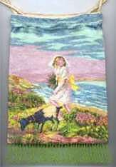 Girl on Beach Beaded Purse