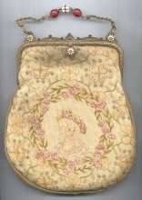 Portrait Petitpoint Purse